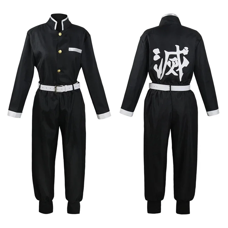 Adult/Kids Carnival Costume Demon Slayer Tanjirou Kamado Cosplay Anime Costume Kimetsu no Yaiba Men Kimono Costume New