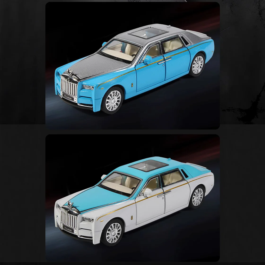Simulation 1:32 Phantom Alloy Car Model Ornament Metal Toy Entity Wholesale Delivery