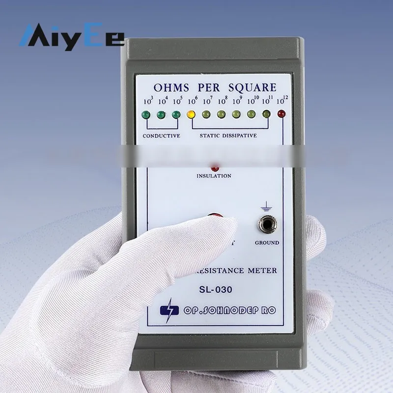

Surface Resistance Meter Surface Resistance Tester w/ Copper Strip Electrodes & Portable Size