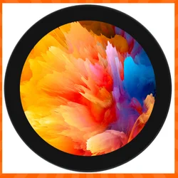 Raspberry Pi 5 5.0inch IPS Capacitive Touch Screen Round LCD 4.0 inch 3.4 inch Display 1080x1080 for Raspberry Pi/Jetson Nano/PC