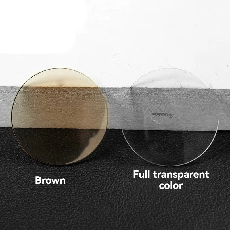 For Armani Watch Mirror Lenses AR2447 AR2448 AR2433 AR2432 AR2411 Watch Mask Glass Cover Mineral Transparent Glass Watch Parts