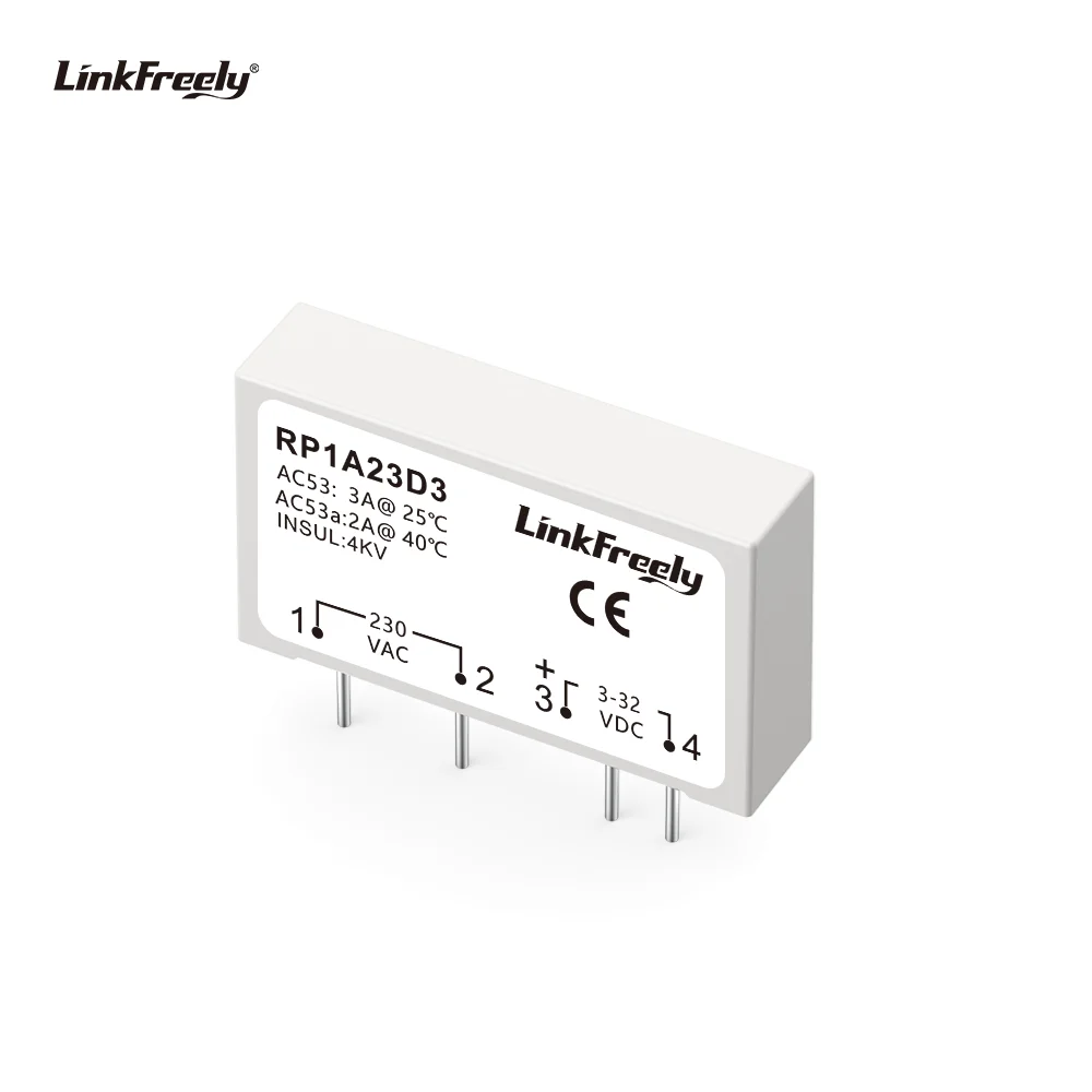 RP1A23D5 RP1A40D5 RP1A48D5 1-phase PCB mount AC Zero-cross switching solid state relays 3A5A
