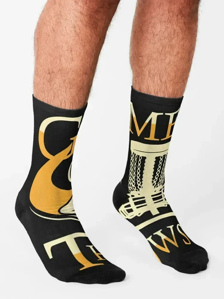 Game of ThrowsDisc Golf Player Flying Disc Golfer TShirt11 Socks retro halloween Stockings compression Socks Women's Men's