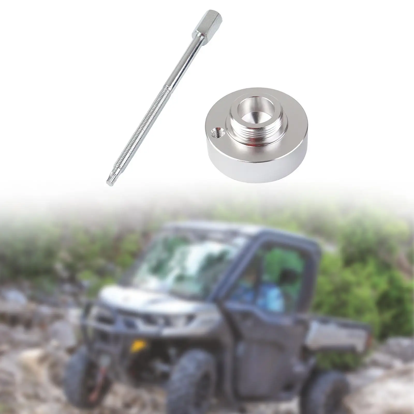 

Drive Belt Removal Clutch Tool Easy Carrying Aluminum Alloy Easy to Install Auto Accessories 708200686 for HD10 2016-2022