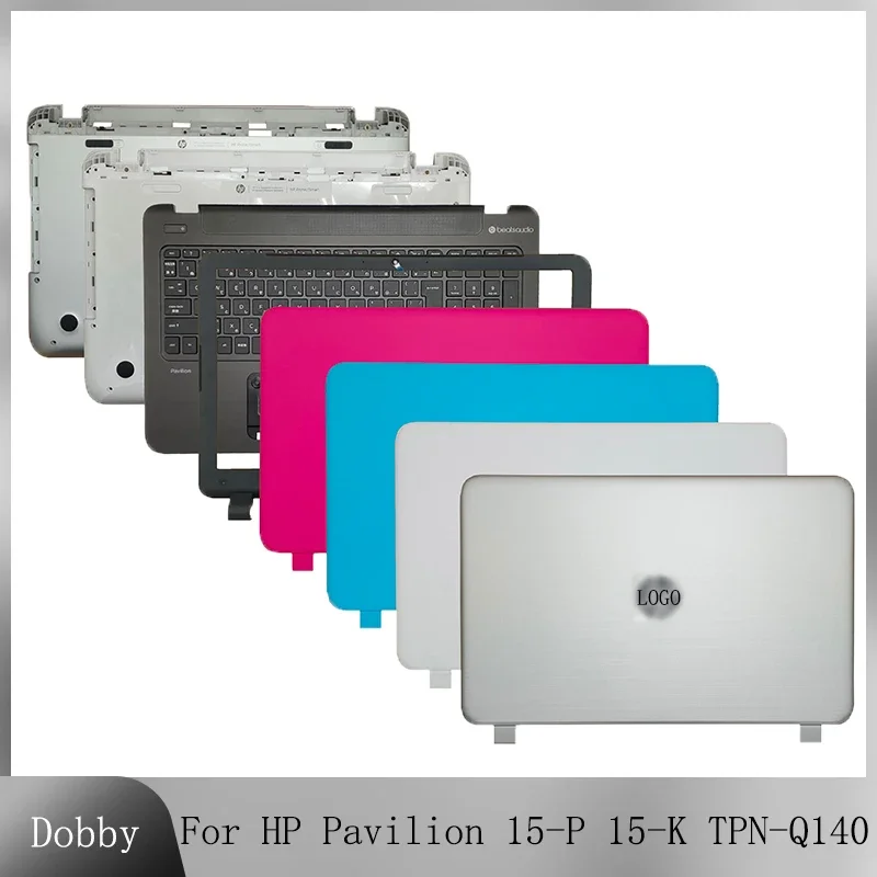 

New Laptop case for HP Pavilion 15-P 15-K TPN-Q140 LCD Back Cover Front Bezel Hinges Bottom Base Case Top Keyboard Housing Lid