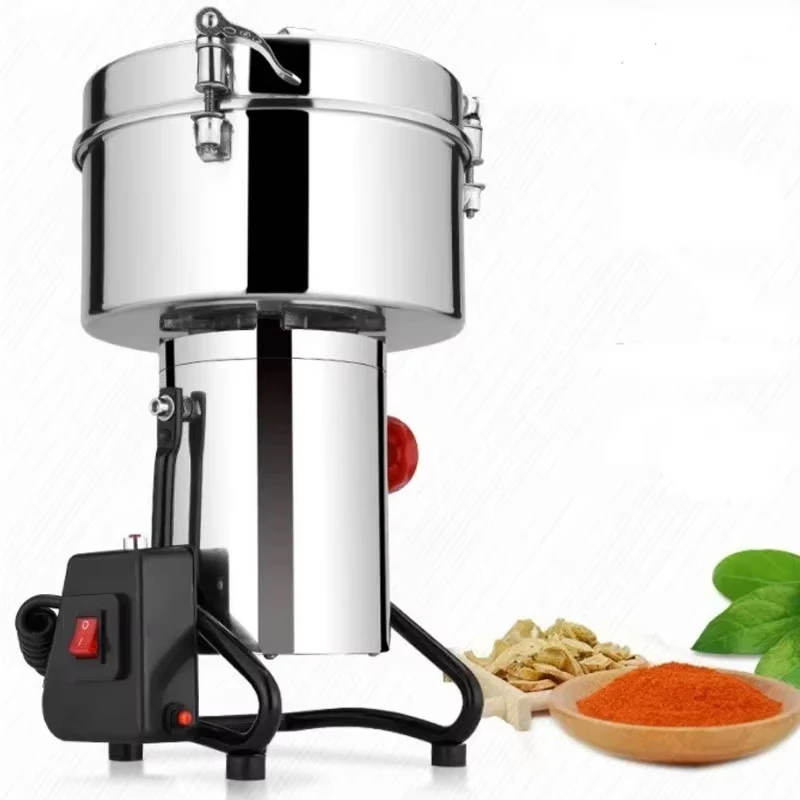 

4500 г пищевая мельница, порошковая машина, ультратонкая бытовая мельница для сухого измельчения зерна, китайская травяная медицина