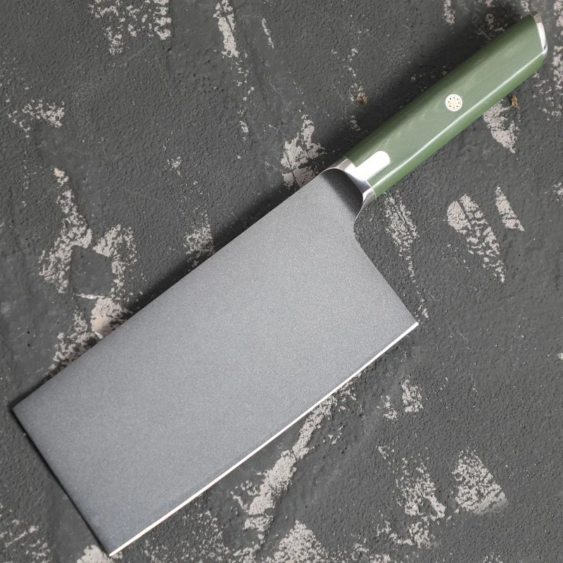 

7 Inch Slicing Knife M42 Mode Steel Blade G10 Handle Chef Cutting Vegetables Cleaver Meat Professional Kitchen Knife Messer