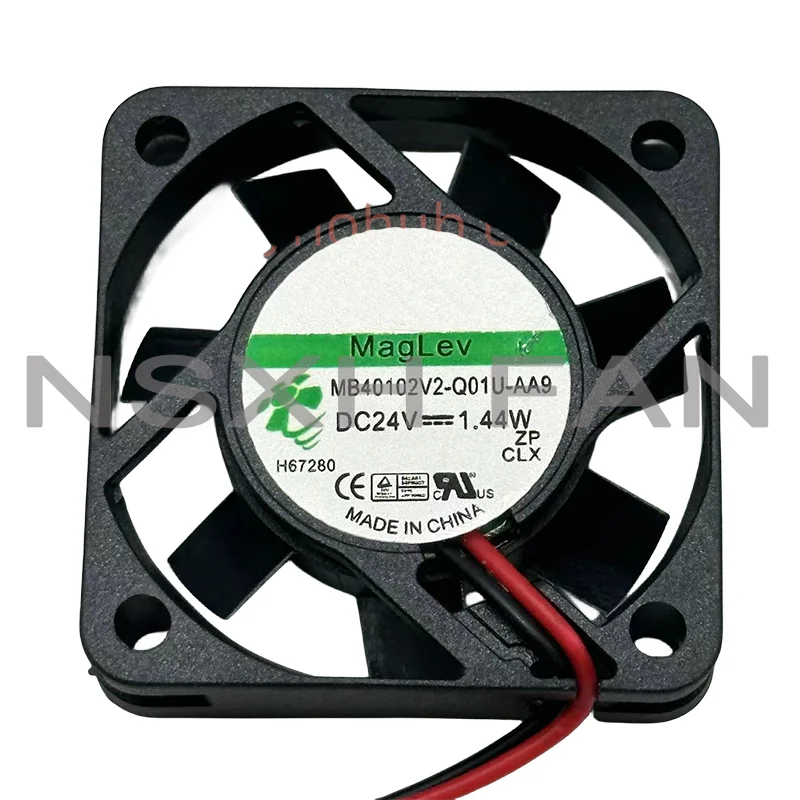 MB40102V2-Q01U-AA9 24V 1.44W 40x40x10mm 2-Wire Server Cooling Fan