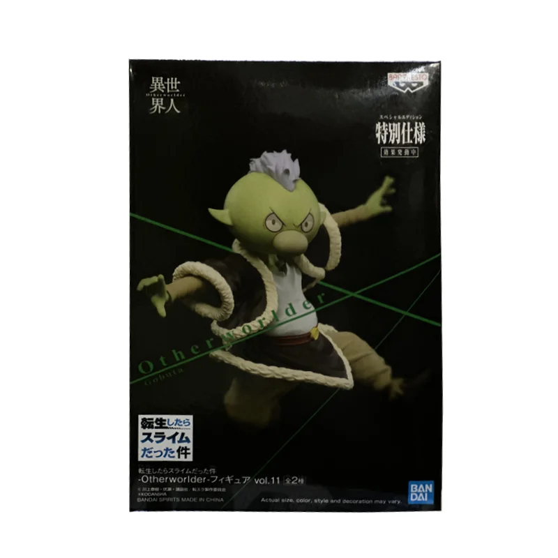 

That Time I Got Reincarnated As A Slime Vol.11 Gobta Type A Периферийные украшения Модная игра Аниме-фигурка Bandai Banpresto Модель