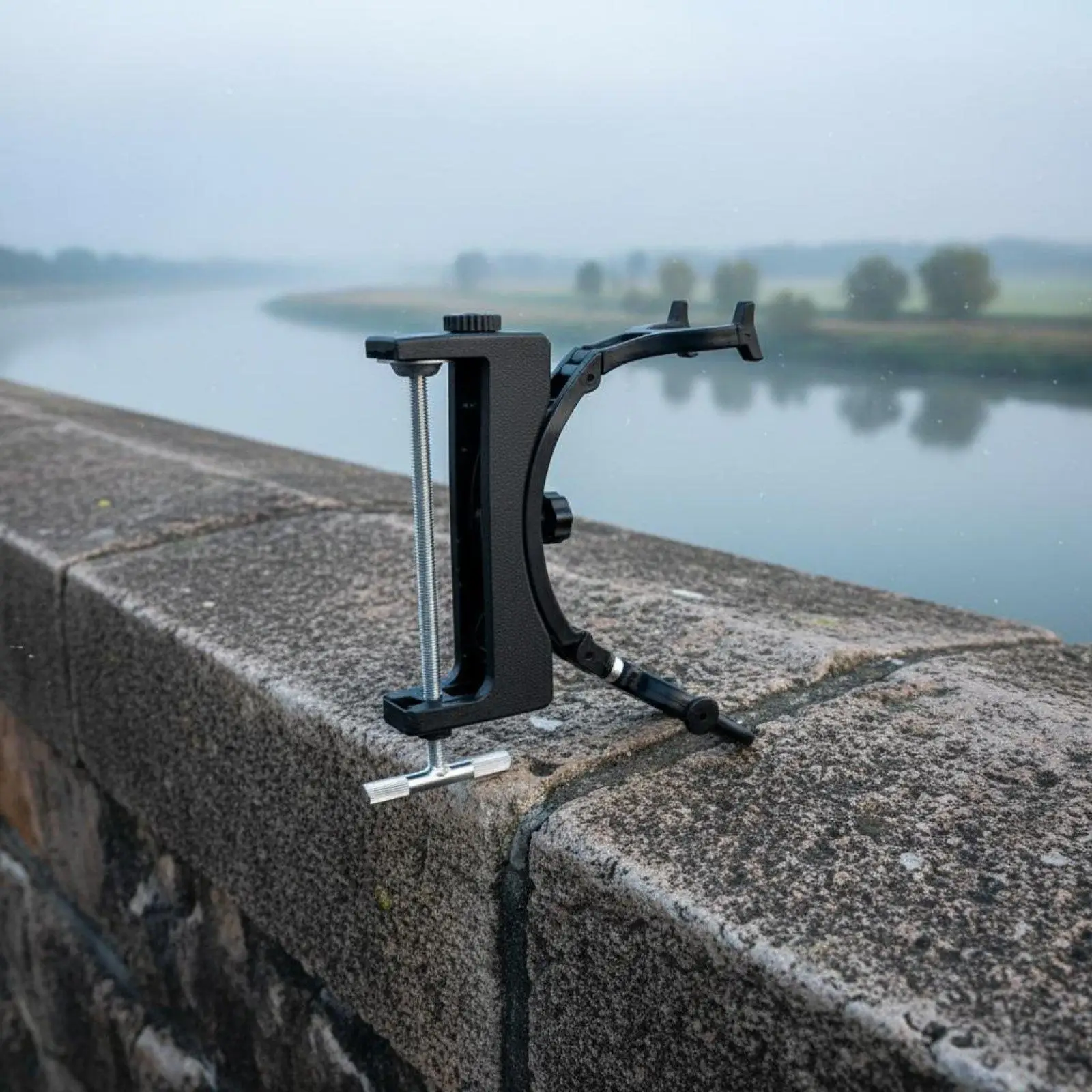 Heavy Duty Fishing Rod Holder Adjustable Bracket Mount Support for Boat Bridge Raft Secure Angling