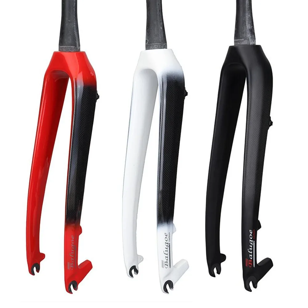 2026 Full Carbon Disc Brake Fork 700c, Tapered/Straight Steerer 28.6mm, 45mm Offset, 485g Super Light, for Road MTB Gravel Bike