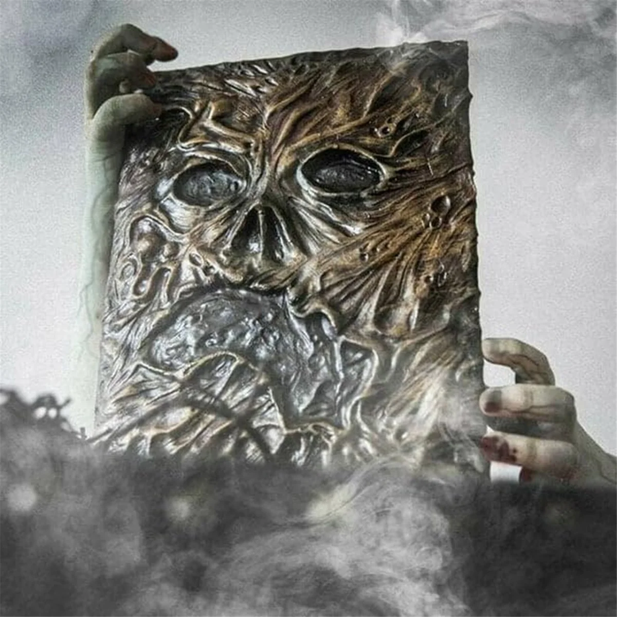 

JAS-Necronomicon Evil Dead Necronomicon Book of the Dead Spellbook Leather Hardcover Necronomicon Journal Spells Decoration