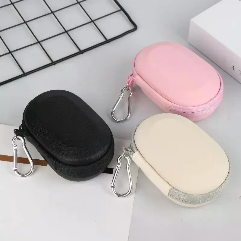 Wireless Mouse Shell Storage Box Portable Hard EVA Case Wireless Office Mouse Storage Bag With Keyring
