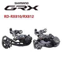 SHIMANO GRX RD-RX810 RD-RX812 Bicycle Rear Derailleur SHADOW RD+ 11 Speed For Road Bicycle Original Shimano Bicycle Parts