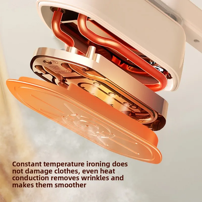 Handheld iron, portable handheld small garment steamer, steam iron for removing wrinkles from new clothes