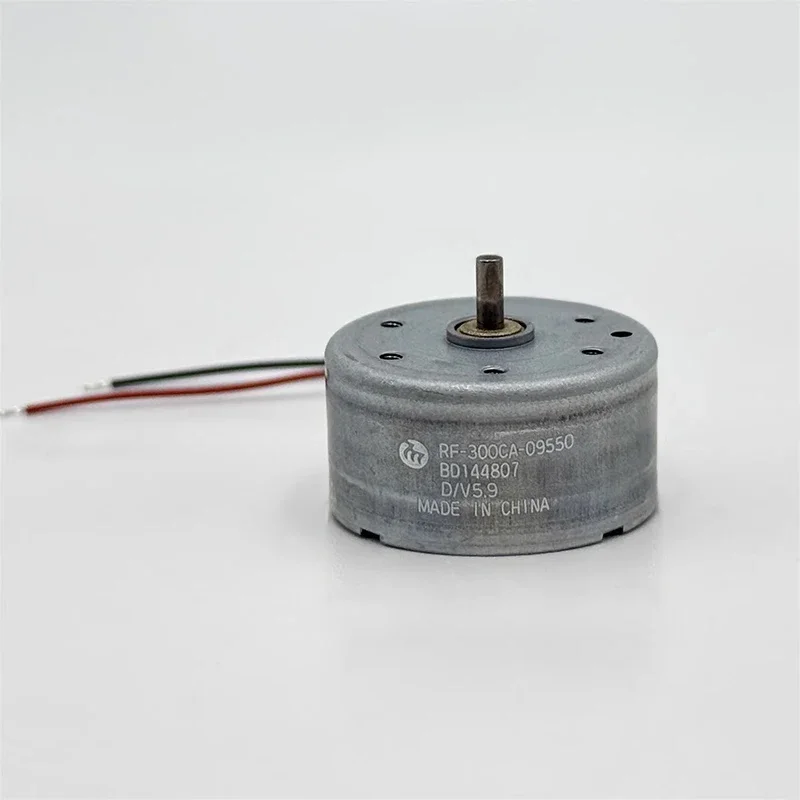 Mabuchi RF-300CA-09550 24mm Mini DC Motor 3V/3.7V/5V/6V 5650RPM Low Current Metal Brush Spindle Motor for Solar Fan