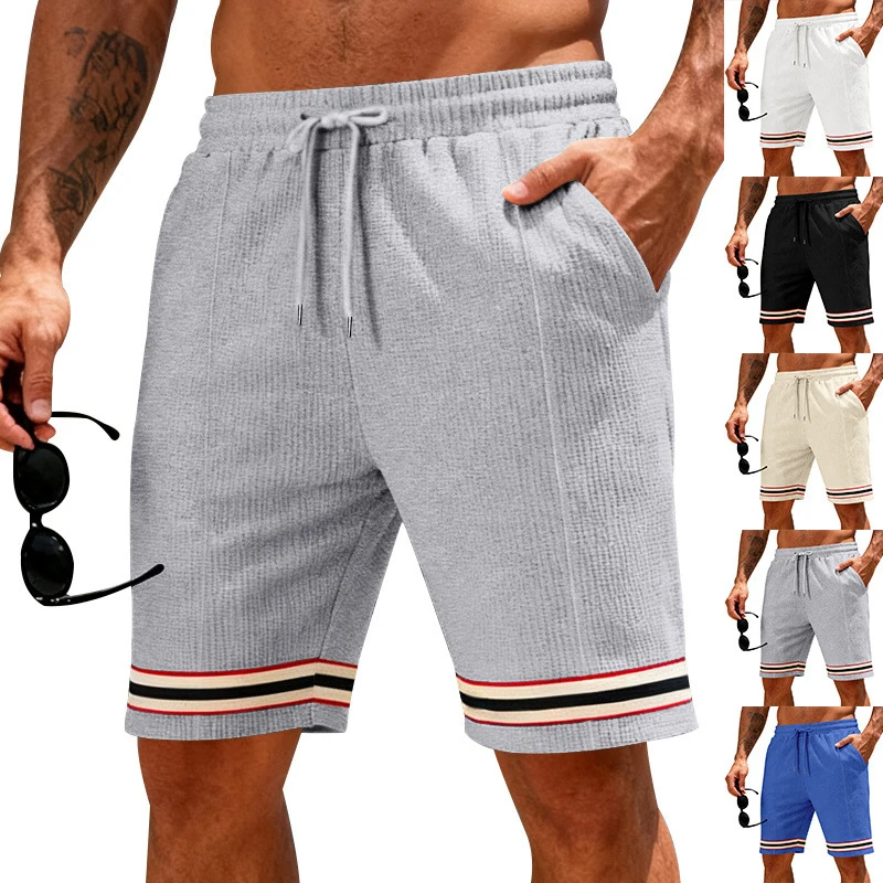 

American breathable loose sports five-point shorts, ideal for running basketball training and vacation