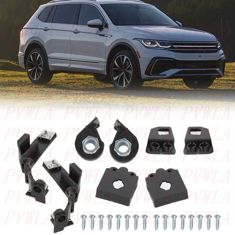 

For VW Tiguan European Version 2022 2023 2024 Car Front Bumper Headlight Bracket HeadLamp Repair Kit 5NA998225A 5NA998226A