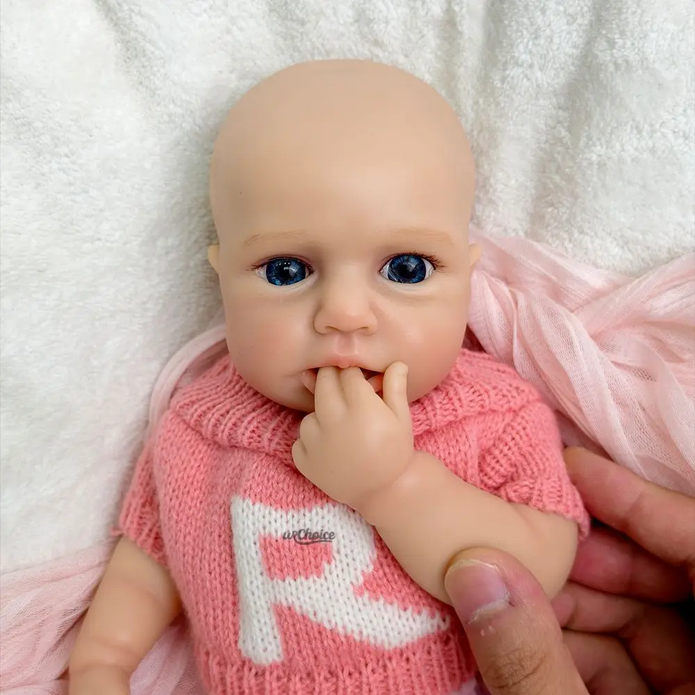 30 cm lavável pode abrir a boca bebê menina sólida silicone renascido boneca Loulou toque macio sentindo veias visíveis boneca para presente de aniversário