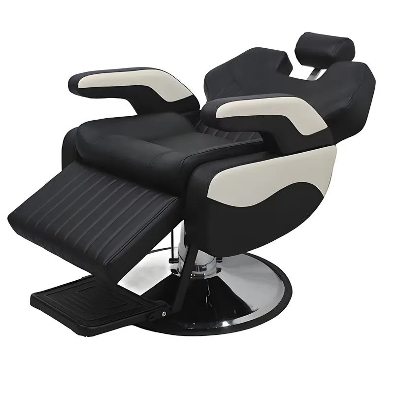 Luxury Barber Supplies Hydraulic Barber Chair 360 Swivel Reclining Heavy Duty Salon Shaving Chaises De Barbier for Barbershop