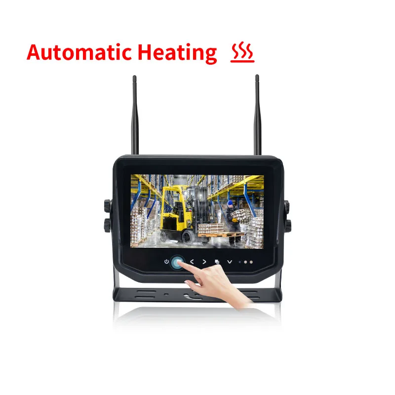 الكل في واحد AI 360 درجة اللاسلكية رافعة شوكية نظام الكاميرا HD AHD صورة مقاوم للماء كاميرا النقل الأمامي للرافعات الشوكية LINDE YALE #4