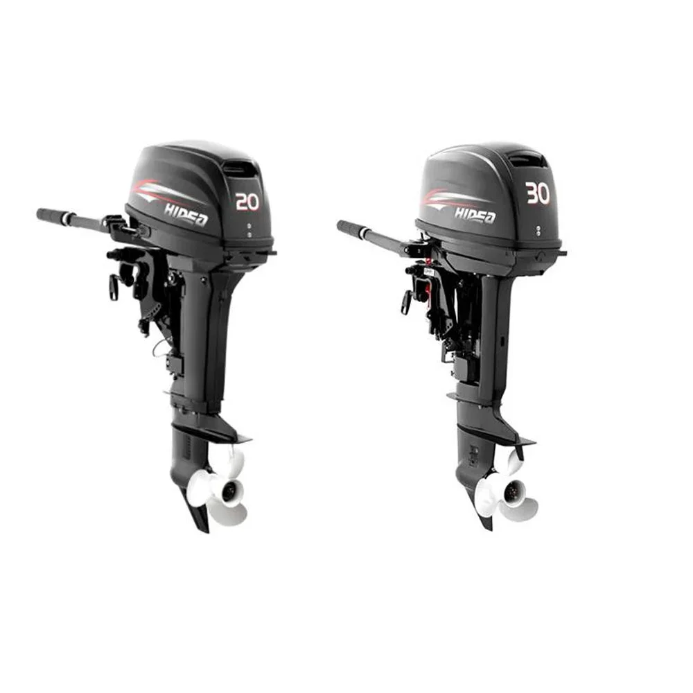 China Original 20HP 2 Stroke Outboard Motor & Outboard Engine & Boat Engine Rear Control Long shaft