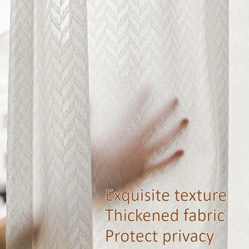 Tiulowe zasłony w stylu japońskim do salonu, sypialni, jadalni, gabinetu, prosty wystrój, ciepłe kolory, rozmiar niestandardowy