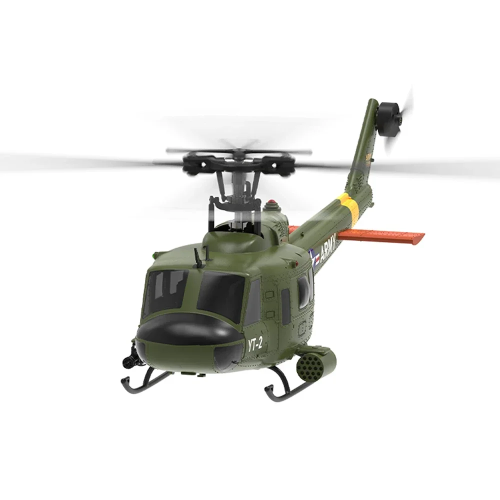YUXIANG F07 UH-1 Elicottero senza motore 2.4G 6CH Doppio motore Giroscopio a 6 assi RC Airplan