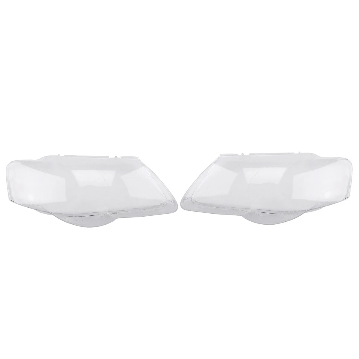 1 Pair Left+Right for Passat Magotan B6 R36 2006-2011 Car Headlight Lens Cover Lampshade Front Light Shell Cover