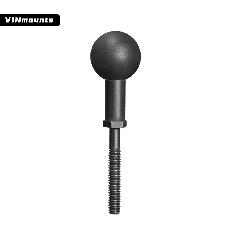 

1"Extension Ball Adapter Double Monitor Mount with a 1/4" -20 thread, stud, length 1.6 " for Gopro Action Camera for Ram Mounts