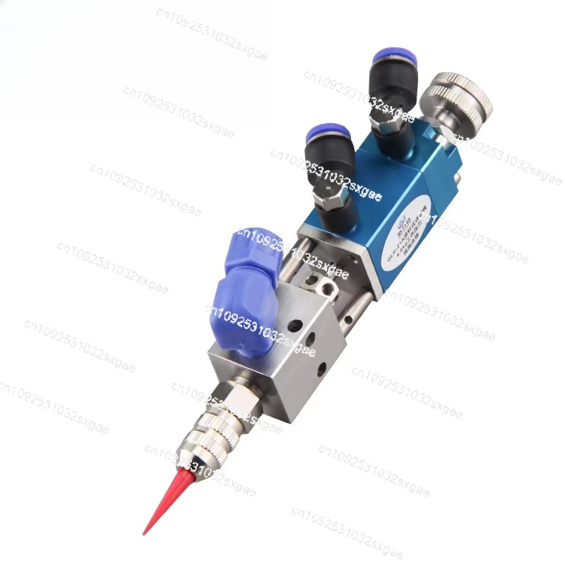 JLD-21 precision double-acting ejector pin dispensing valve glue gun hits the needle valve UV glue ink