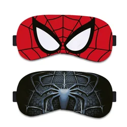 Spiderman Spider Sleeping Mask Man Sleeping Blindfold Soft Eye Masks Creative Eye Cover Male Mask Eyepatch Nap Health Eye Cover