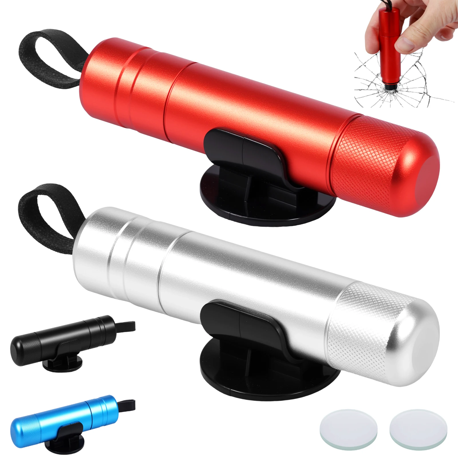 

Car Emergency Hammer Cars Rescue Tools Safety Hammer Escape Seat Belt Cutter Lifesaving Auto Windows Glass Breaker Safety Hammer