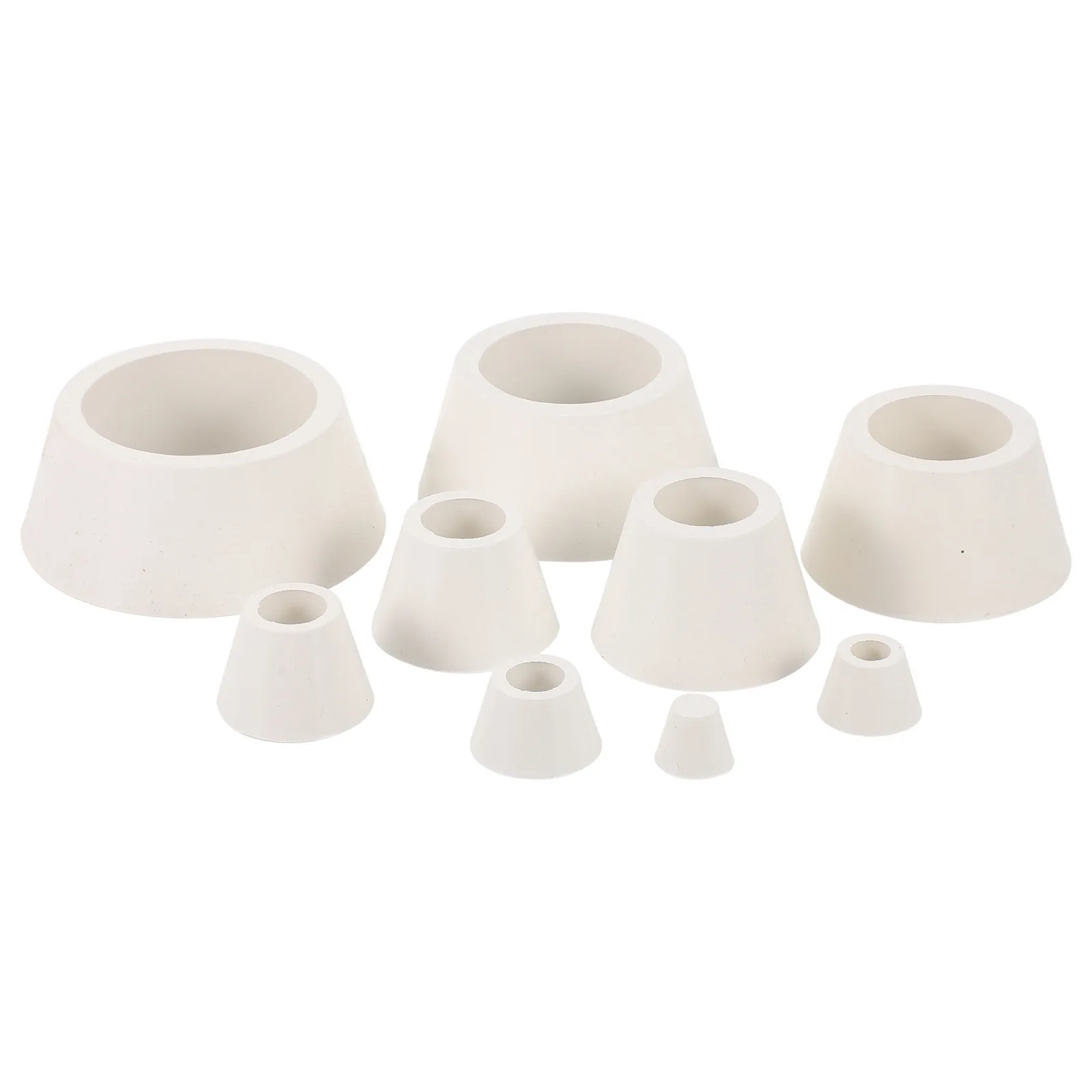 

1Set Premium Rubber Tapered Collars for Buchner Funnel Flask Filtration Assemblies 9 Sizes Smooth Elastic Non-Flaking Filter