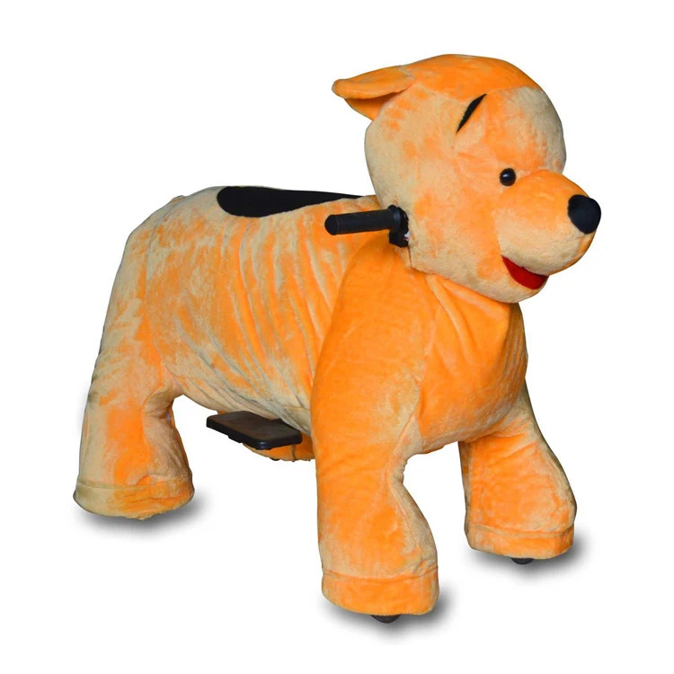 SIBO ملاهي موسيقى المشي على لعبة Stuffy Peluches Montable Electrico Animal Ride