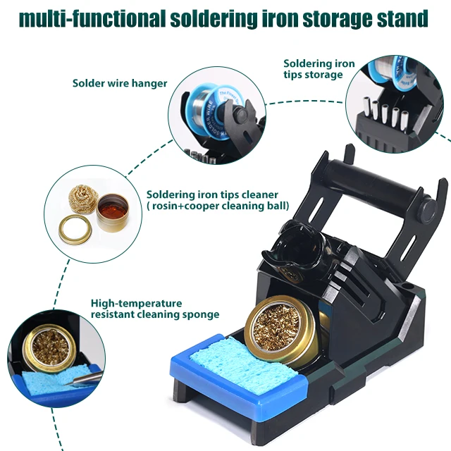 YIHUA alat solder, alat solder pengerjaan ulang perbaikan pengelasan besi solder ponsel laptop udara panas 938BD +-I 2 dalam 1