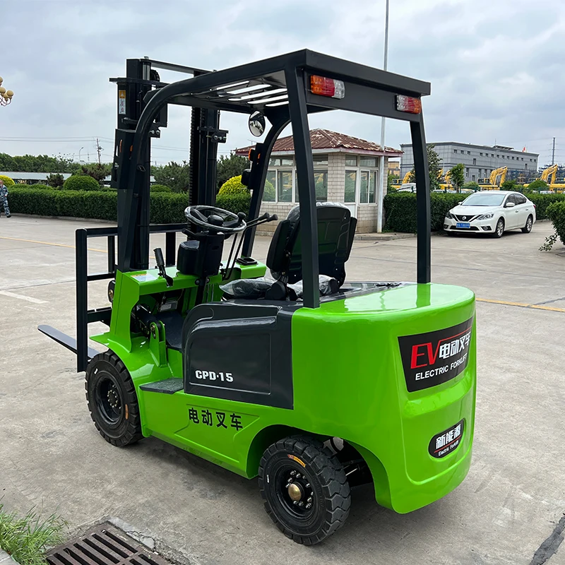 1.5Ton Ce Warehouse Workshop 4 Wheel Mini Compact Forklift