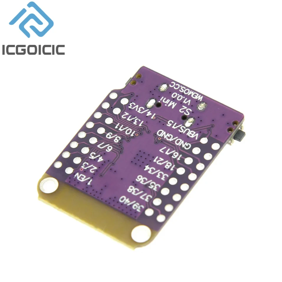 WiFi Wireless Module for ESP32-S2FN4R2 Mini V1.0.0, 4MB Flash 2MB PSRAM Board Support Arduino MicroPython