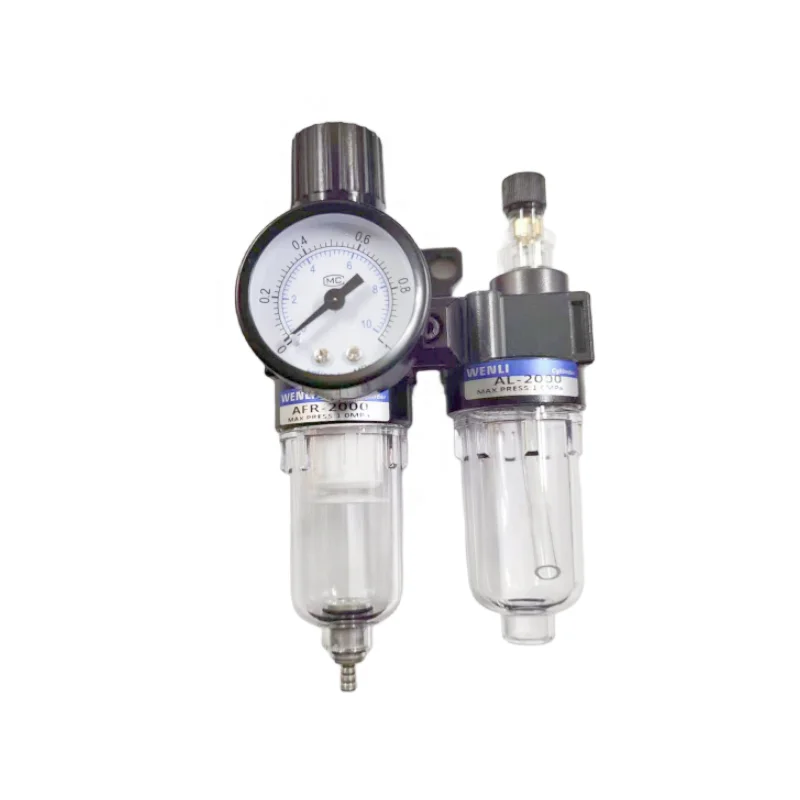 

High Quality AFC Series Pneumatic Air Filter Combination with Pressure Gauge Air Source Processor-AFC-2000 Supplied