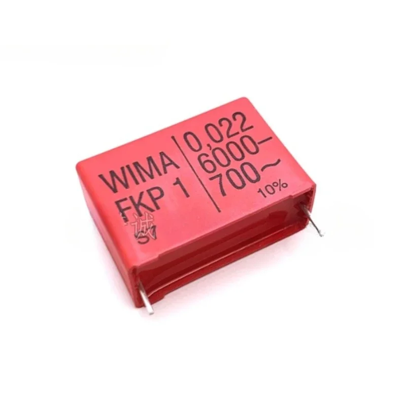 1 szt./5 szt. NOWY Niemiecki kondensator foliowy WIMA FKP1 0,022UF 6000V 223 22NF 10% Raster 37,5mm