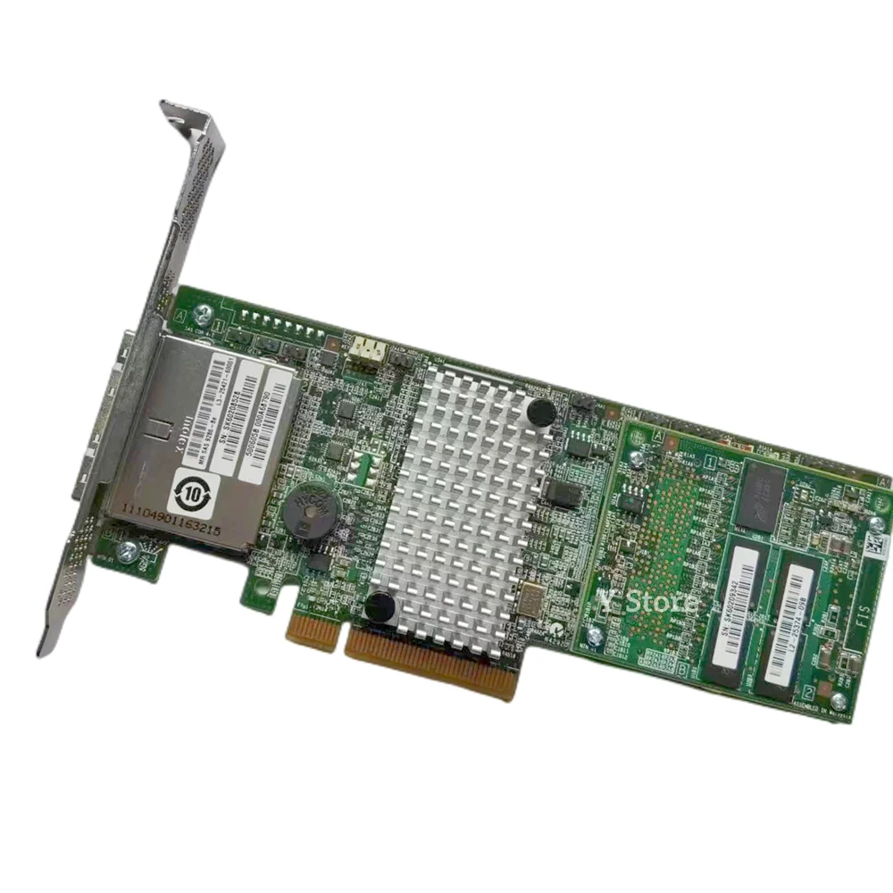 Y Store For LSI 9286CV-8e 1GB Cache SAS PCI-E 6Gb/s HBA RAID 9286-8e Card Fast Ship