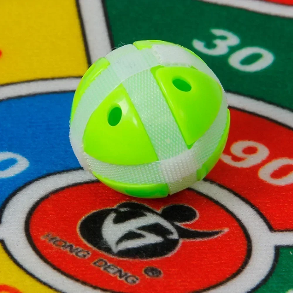 مجموعة أطباق رمي السهام للأطفال، كرة لاصقة ذاتية اللصق، ألعاب داخلية وخارجية، هدية عيد ميلاد