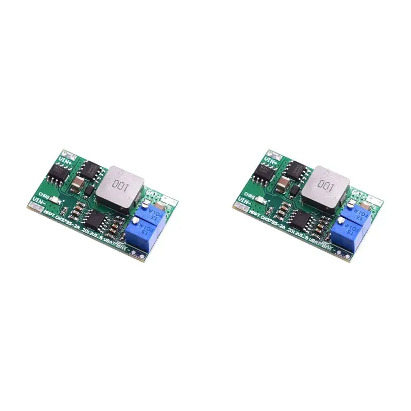【ELECTRONIC-ACCESSORIES】2X CN3795 Solar Controllers Board MPPT Cell Lithium Battery Solar Panel Regulator Control Module