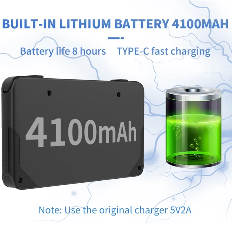 Smart-RGB30 Retro-Spielekonsole 16G + 128G 4,0 Zoll 720X720 Quad-Core-CPU 5Ghz Wifi + Bluetooth 4100Mah Handheld-Game-Controller