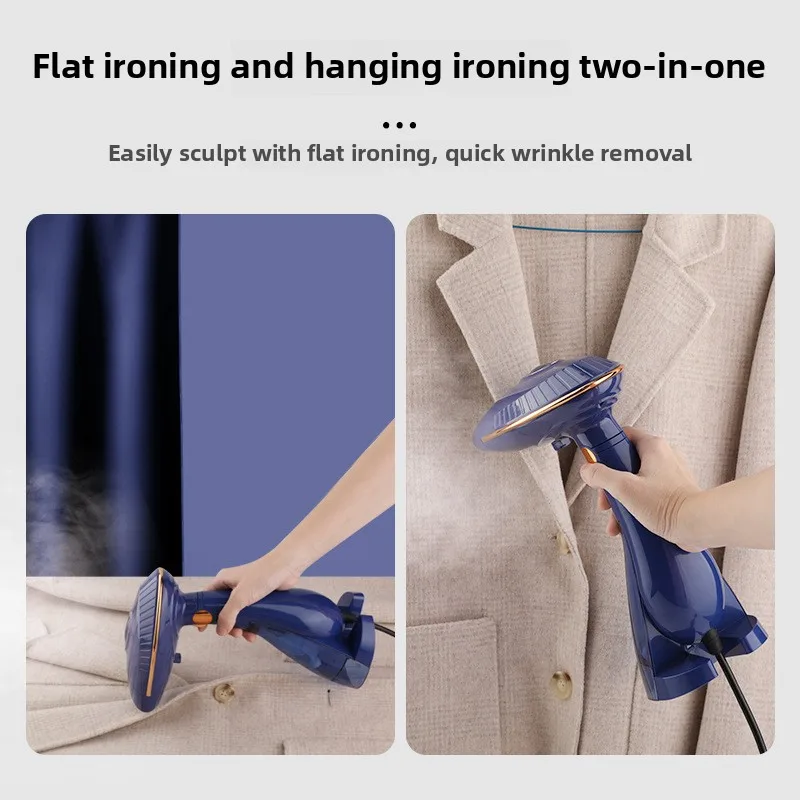 Folding electric iron machine, both dry and wet, convenient, fast heating, handheld hanging iron machine