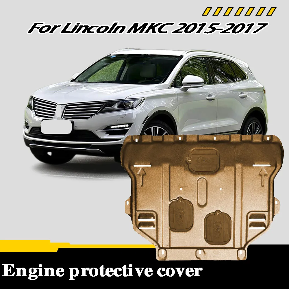 Vehicle - Specific Splash - Proof Durable Sturdy Engine Undercover And Lower Mudguard For Lincoln MKC 2015-2017 2.0T 2.3T