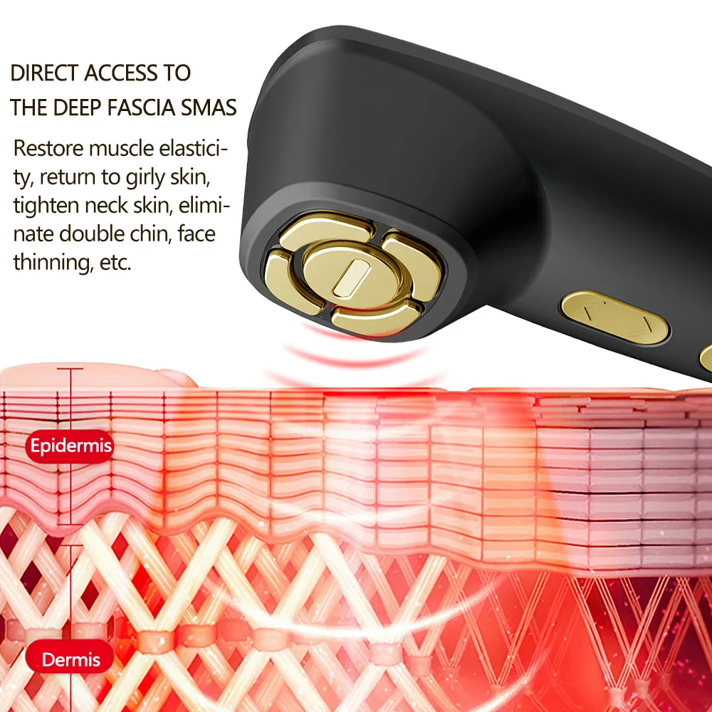 Kompaktowa liftingacja twarzy, przenośna, usuwa zmarszczki wokół oczu i szyi i jest przeciwstarzeniowa
