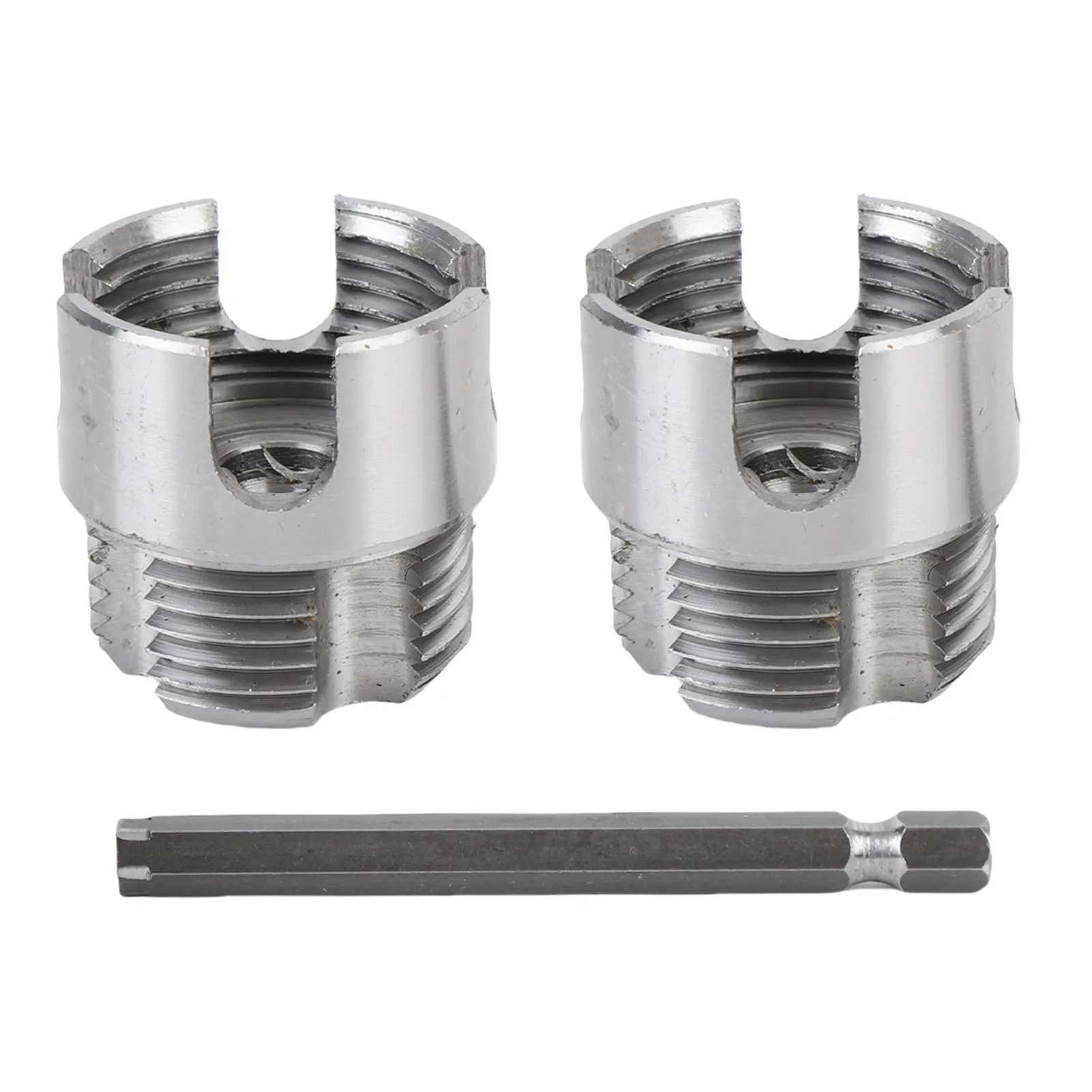 Infila tubi con codolo esagonale 2 set di strumenti per infilare tubi G1 con codolo esagonale da 1/4 di pollice Infila tubi PPR in PVC interno ed esterno
