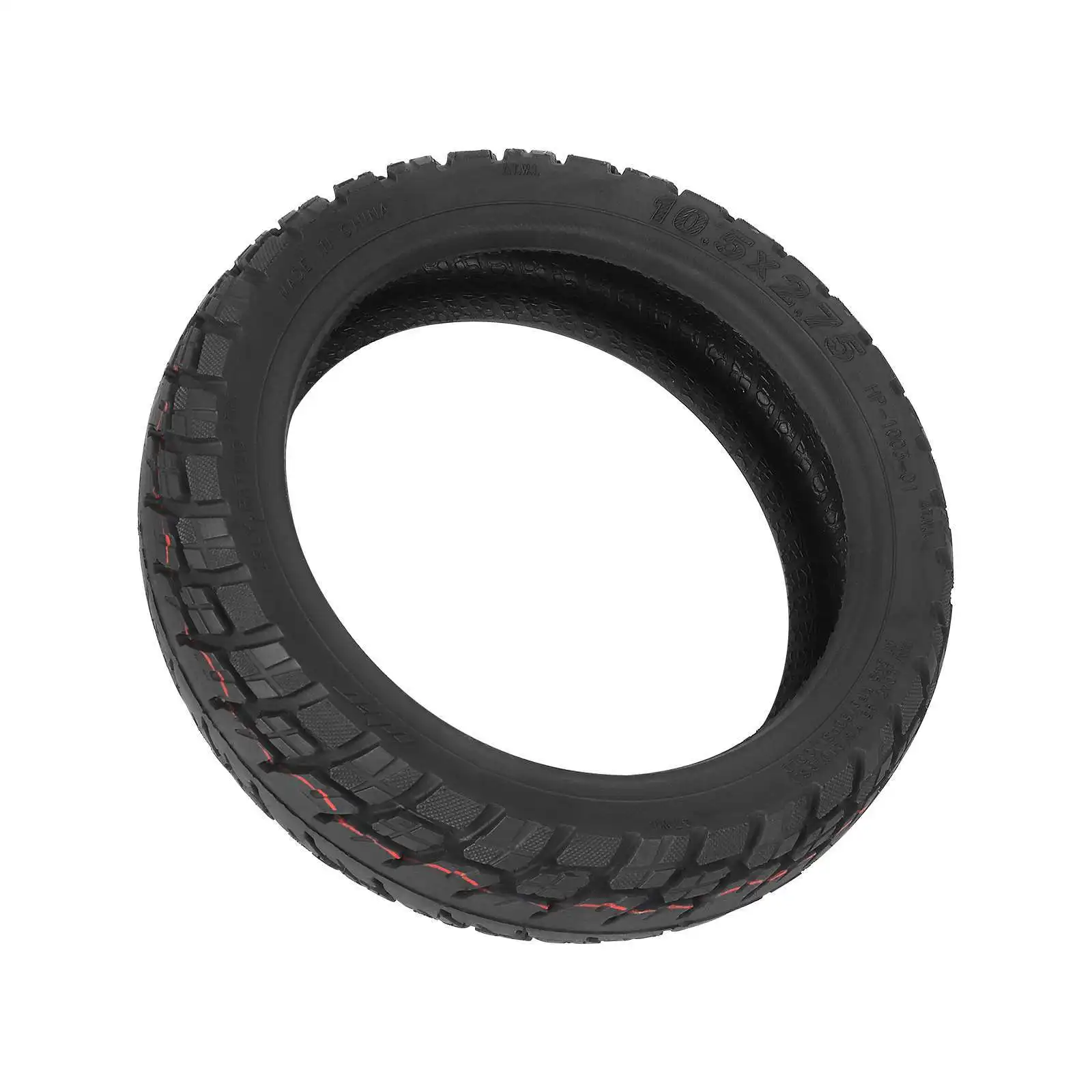 

Sleek Design Ten Point Five Inch tire intended specifically as a replacement option within the nine electric scooter range