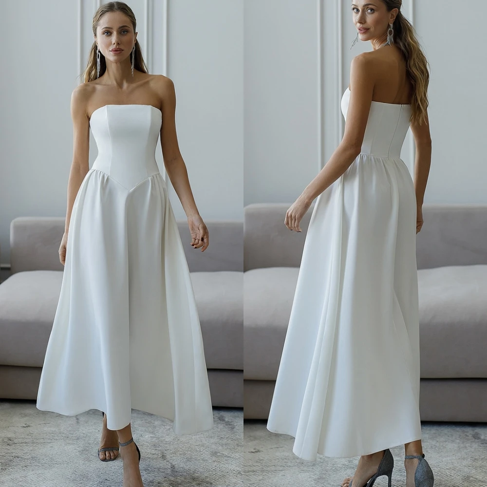 تخصيص حمالة أكمام جيرسي ألف خط الكاحل طول فستان سهرة مثير فساتين المناسبات الخاصة مزاجه فساتين حفلة موسيقية